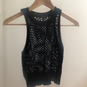 Knit Mesh Tank